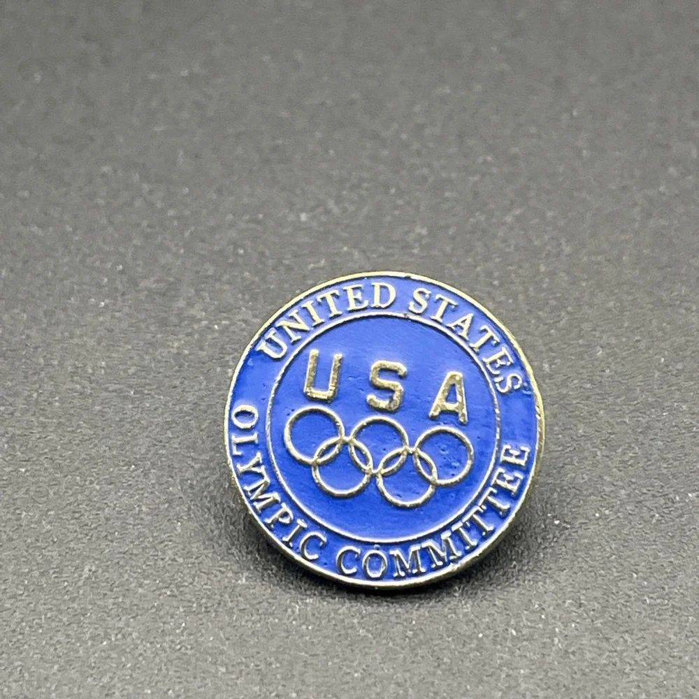 United States‎ Olympic Committee Team USA Lapel Hat Pin